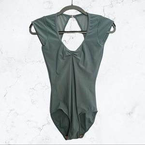 Eleve “Stayce” Mesh Back Leotard Size L (Fits M)